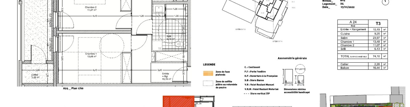 1 Rue Jean Lecointe, Villenave d Ornon, France 33140, 2 Chambres Chambres, ,1 Salle de bainsSalle de bain,Appartement,Appartement,2051