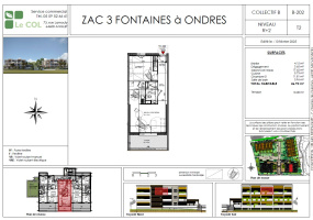 Ondres, France 40440, 1 Chambre Chambres, ,1 Salle de bainsSalle de bain,Appartement,Appartement,Sources d'Antan,1856